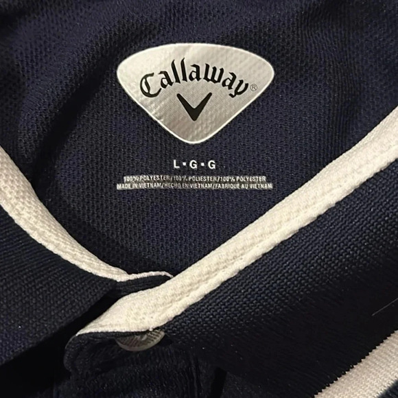 Callaway Men’s Golf Polo Shirt Size Large Casual Athletic Performance Summer - Picture 3 of 5